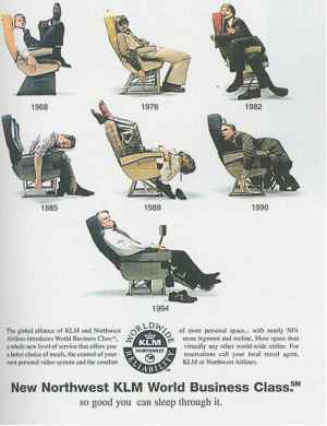 Klm Business Class History