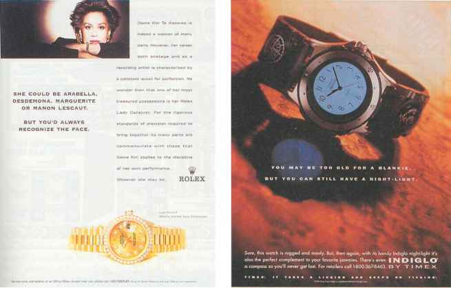 Rolex pursues premium pricing strategy selling very high quality watches high price contrast Timex uses value pricing strategy offering good quality watches more affordable prices