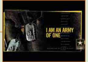 An Army of One Campaign Accomplishes Its Mission All That You Can Army Campaign