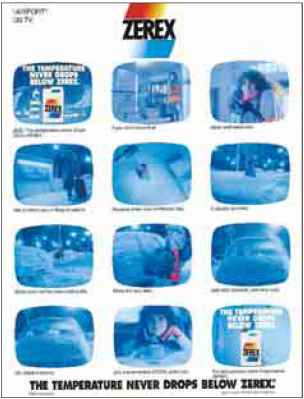 Temperature Never Drops Below Zerex