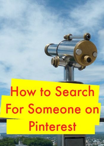 How to Search for Someone on Pinterest by @mcngmarketing. Read all about it at www.MCNGmarketing.com/how-to-search-someone-on-pinterest