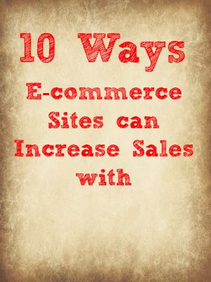 Pinterest Marketing: 10 Ways to Increase E-commerc Sales with Pinterest by MCNGmarketing.com