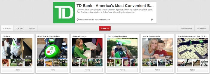 Why do banks suck at using Pinterest?