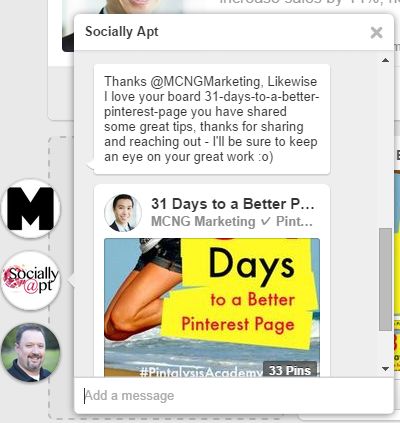 Pinterest Messaging System