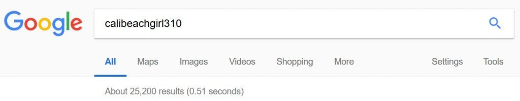 Google_calibeachgirl310