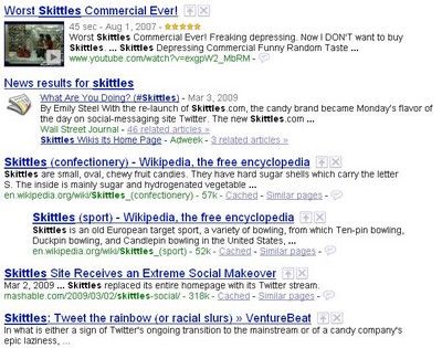 Google-skittles