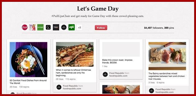 A Pinterest Group Board is a Great Way to Increase Your Follower Base Food Network Screenshot - A Pinterest Group Board is a Great Way to Increase Your Follower Base