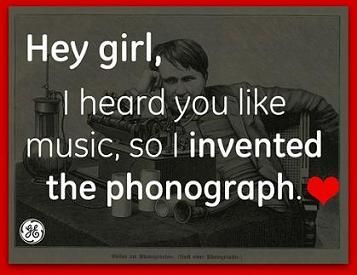 G.E. Hey Girl Meme Thomas Edsion