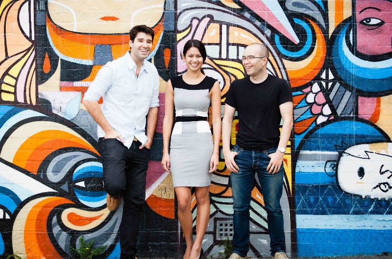 Canva Founders: Cliff Obrecht, Melanie Perkins,  Cameron Adams