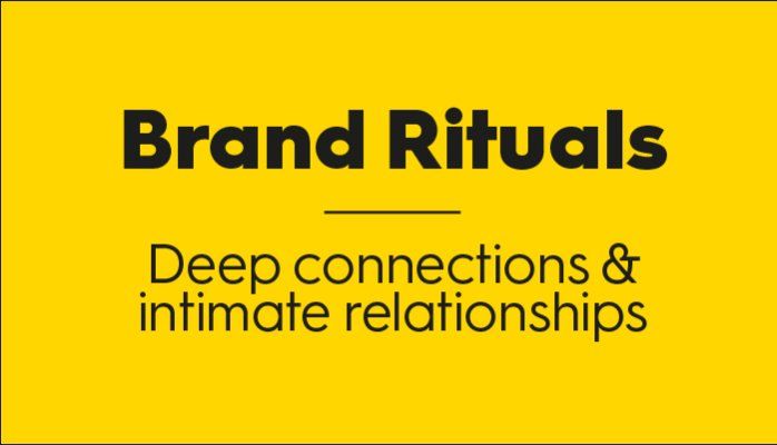 Brand management rituals