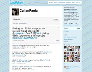 How to raise your klout score