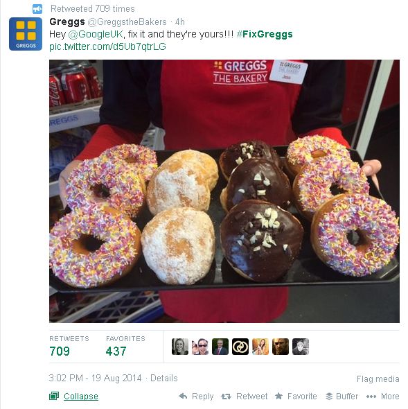 fix it with doughnuts greggs