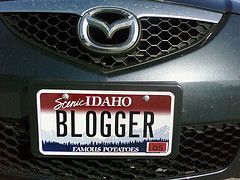 blogger license plate on my mazda 3 blogger license plate on my mazda 3
