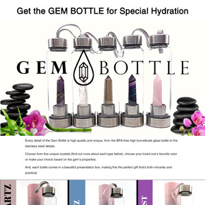 Gem Water Bottle