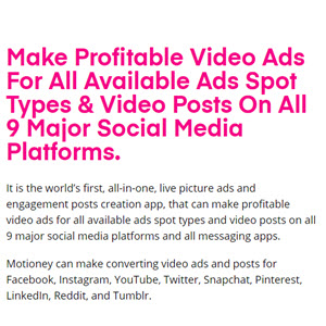 Motioney Picture To Video Creator Motioney Picture To Video Creator