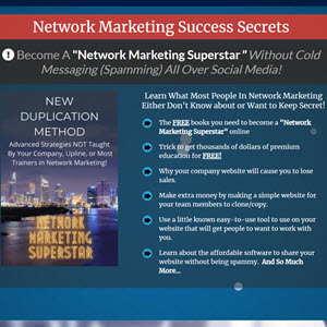 Network Marketing Superstar