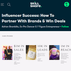 Influencer Success Partner With Brands & Win Deals