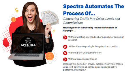 Spectra Native Ads Spy App