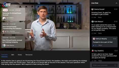 Skola Virtual Events Software